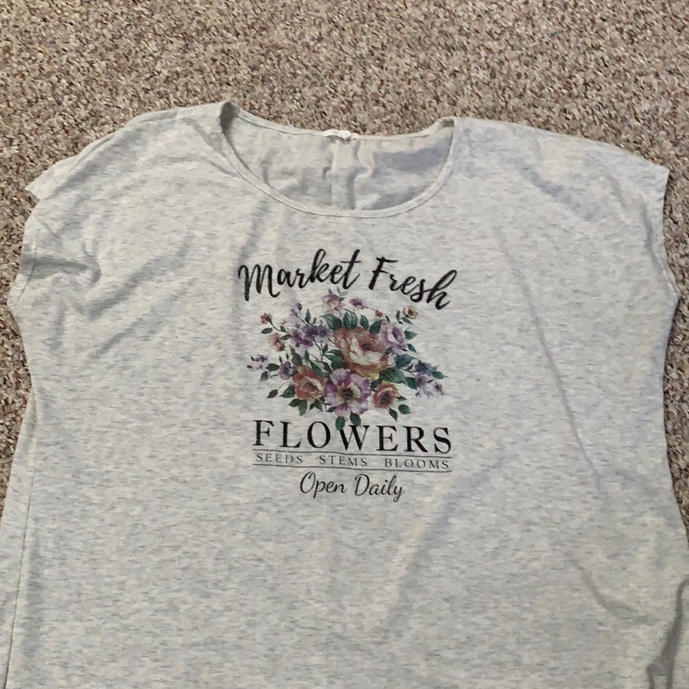 Market Fresh Flowers Graphic